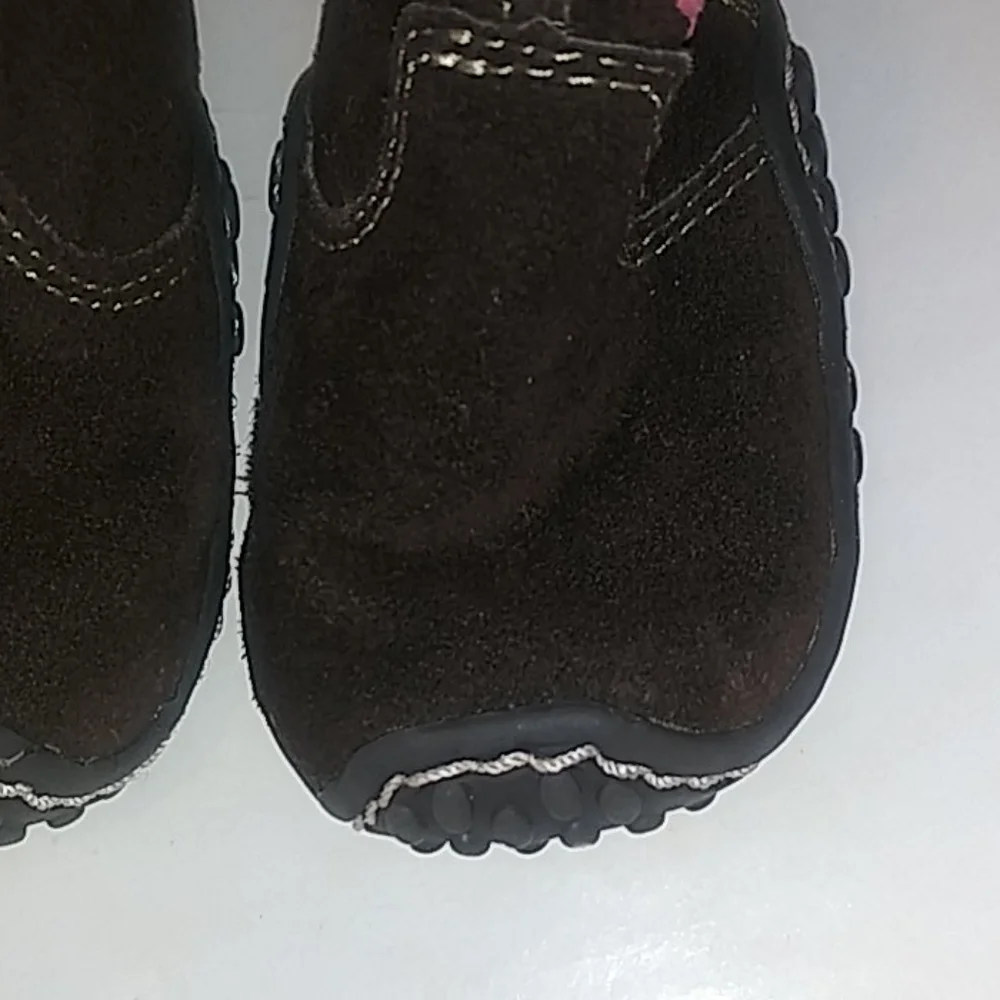 Genuine Baby Girls Suede Boots Size 2
